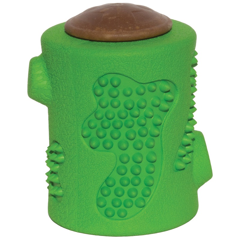 Starmark RubberTuff Treat Stump