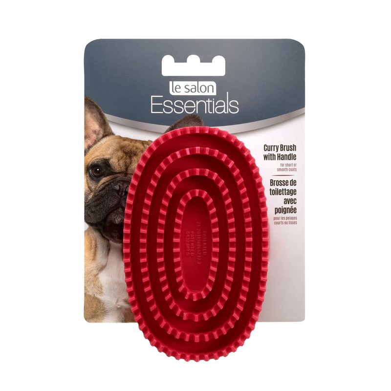Le Salon Essentials Dog Rubber Curry Brush