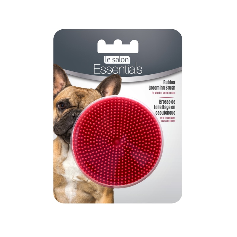 Le Salon Essentials Rubber Grooming Brush-V