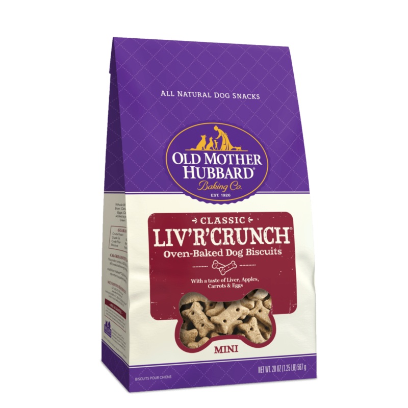 Old Mother Hubbard Classic Oven Baked Liv'R Crunch Mini 20oz