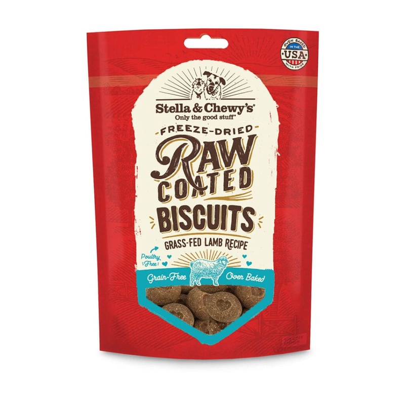 Stella & Chewy's FD Raw Coated Biscuits Lamb 9oz