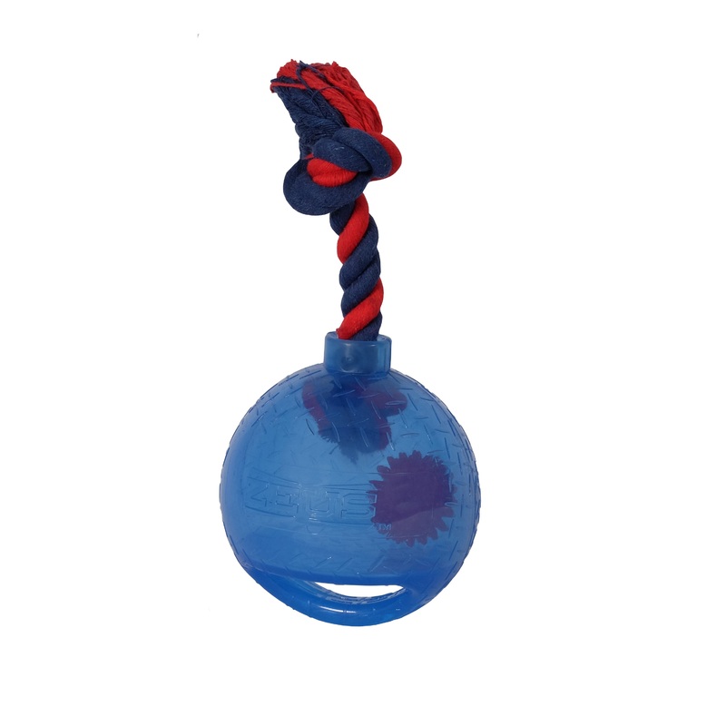 Zeus Spark Tug Ball, Blue