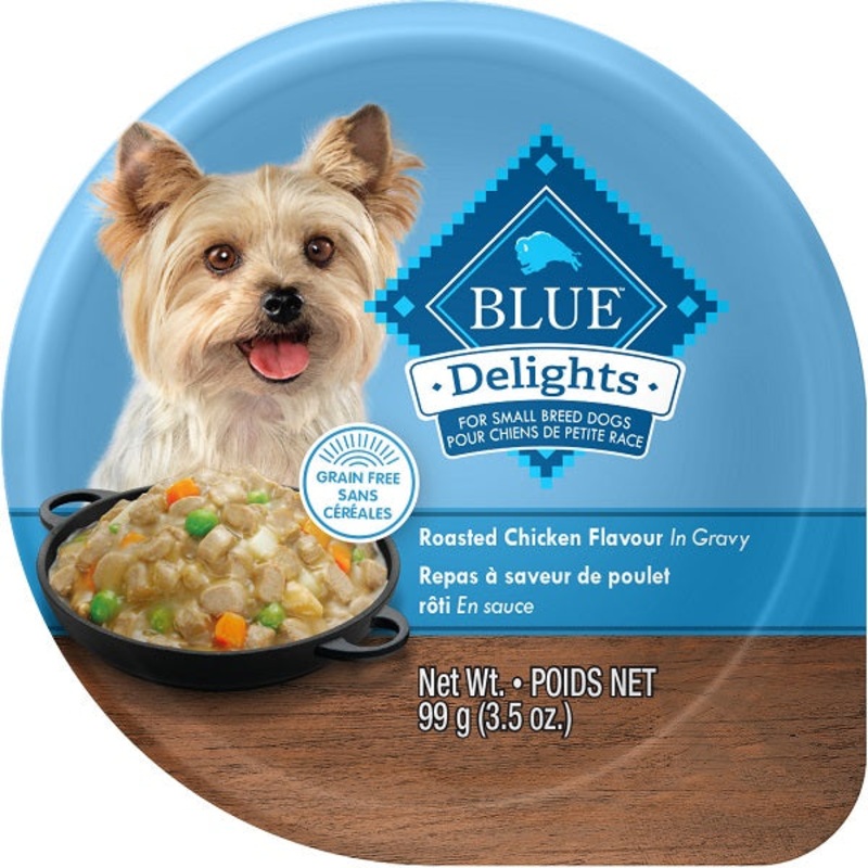 Blue Delights Sml Brd Roasted Chicken in Gravy 3.5oz