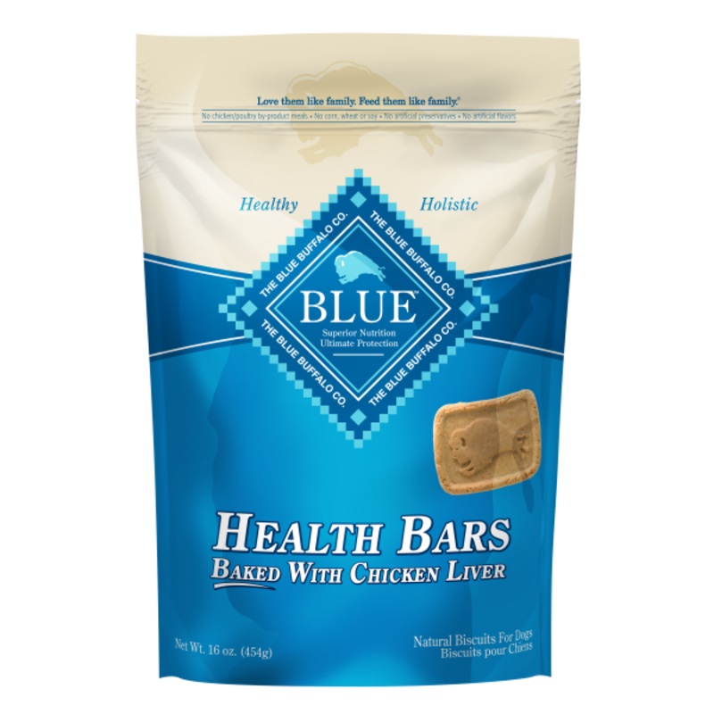 Blue Dog Chicken Liver Crunch Health Bar 16 oz