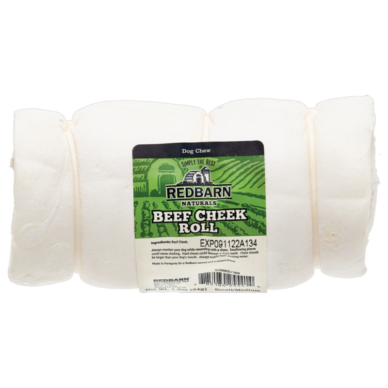 REDBARN Natural Beef Cheek Roll Small
