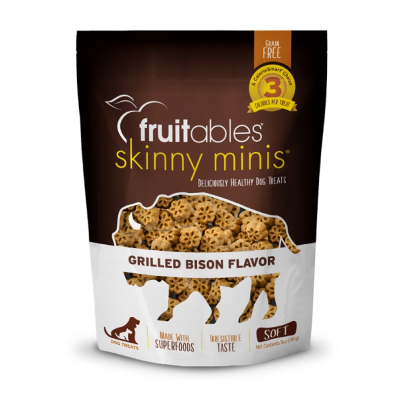 Skinny Minis Grilled Bison Chewy Treats 141g