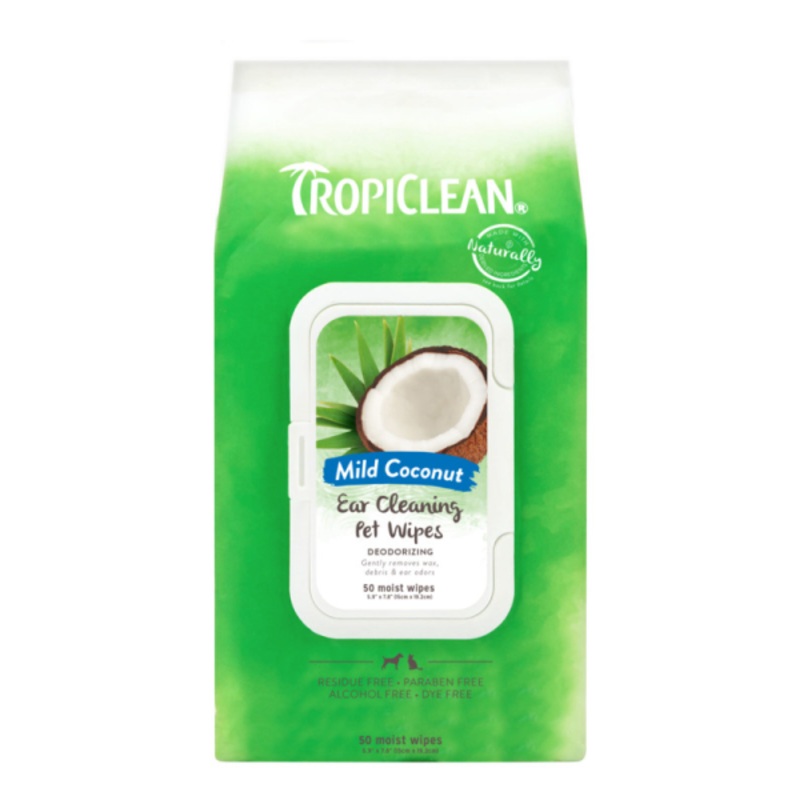 TPCLN Ear Cleaning Wipes 50ct, Dog/cat