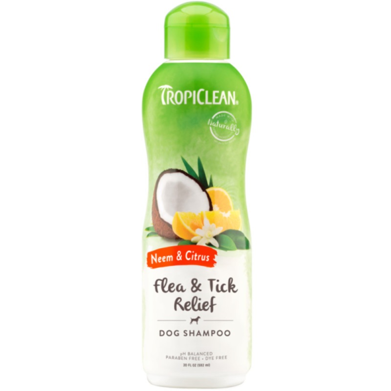 TPCLN Flea & Tick, Neem & Citrus Shampoo 20oz Dog