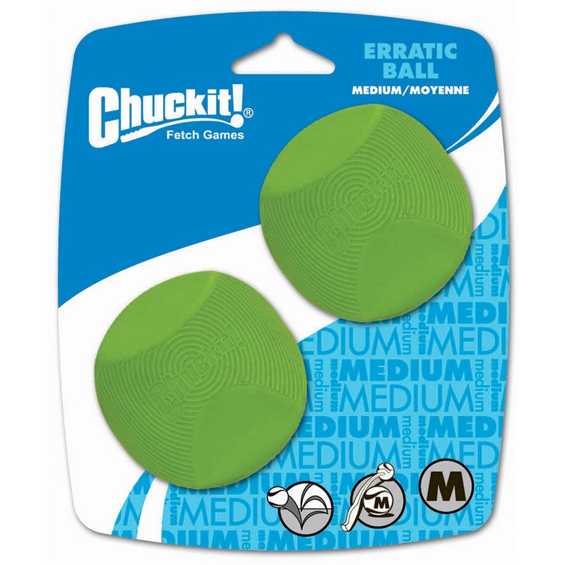 Chuckit! Erratic Ball Medium 2pk