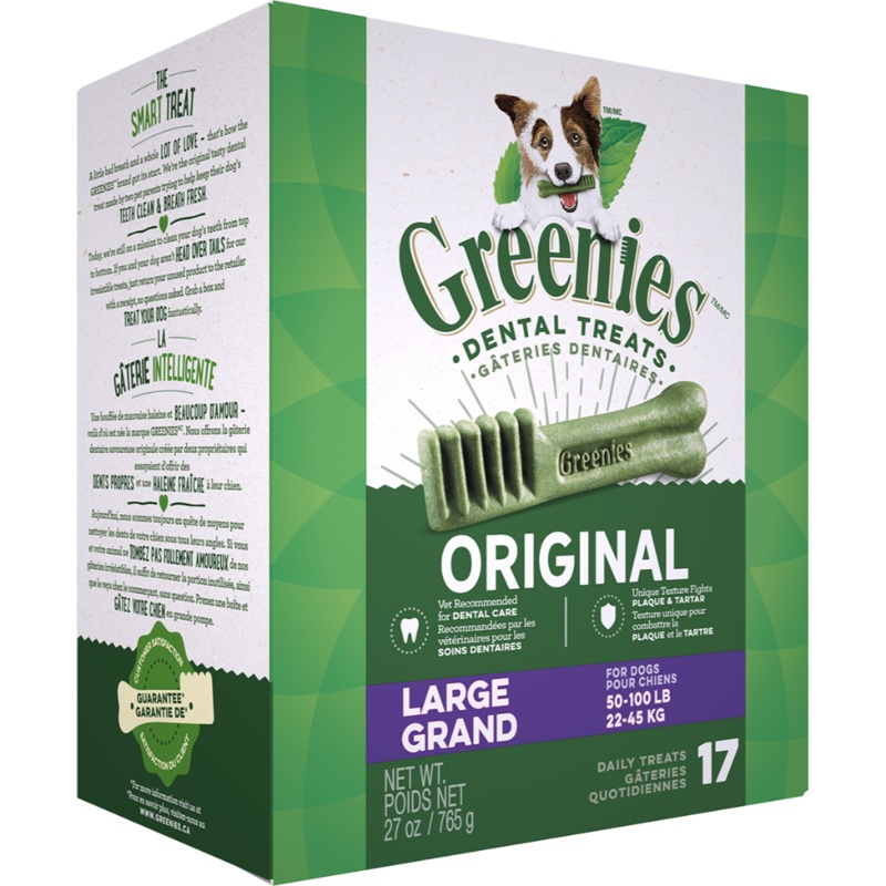 Greenies Dental Large 27oz, 17pk