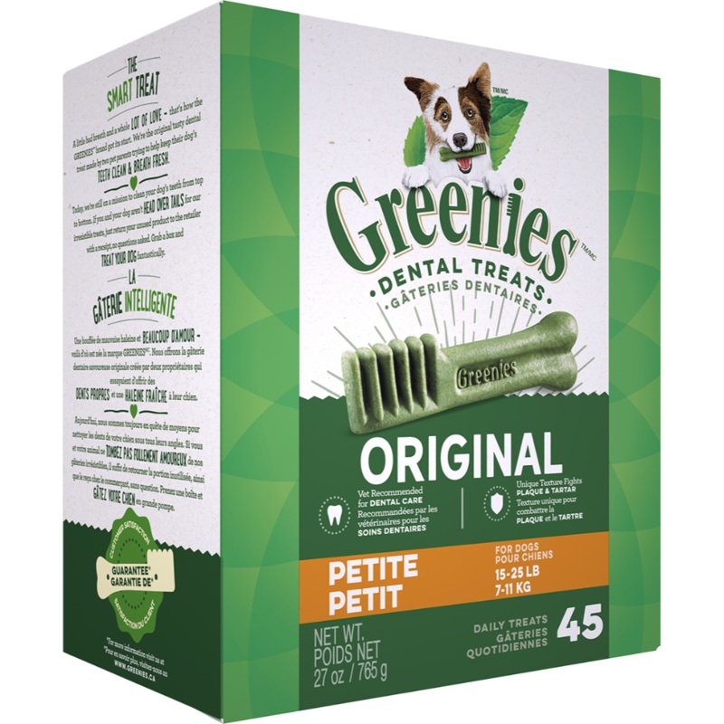 Greenies Dental Treat Petite 27oz, 45