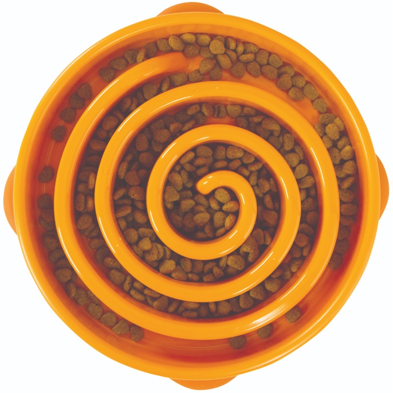 OH Fun Feeder Coral Orange Large