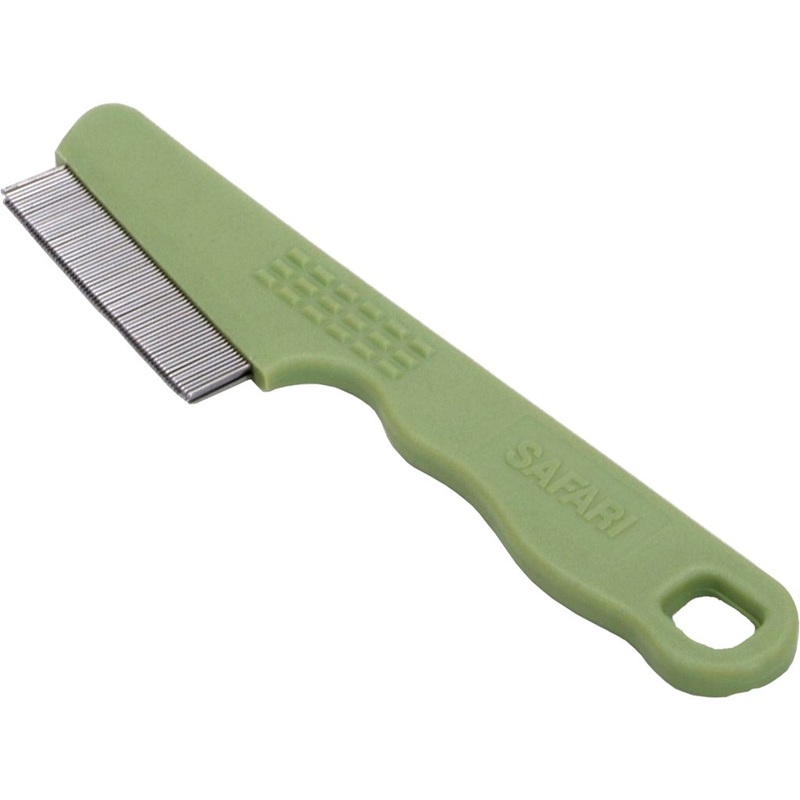 Safari Flea Comb Double Row Teeth