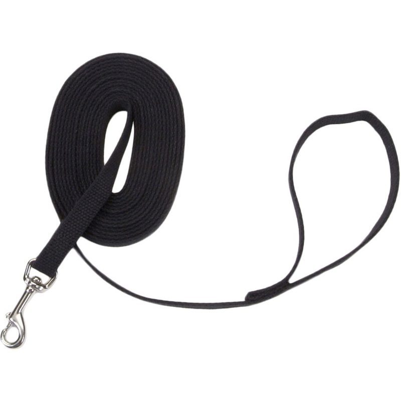 Coastal Cotton Web Training Lead Black 15x5/8"