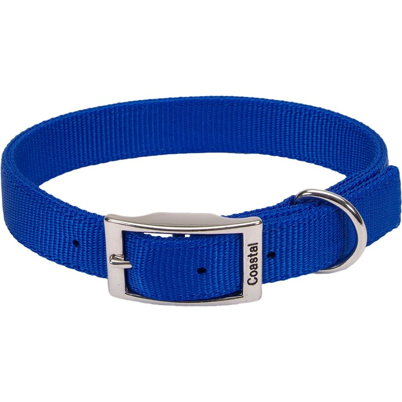 Coastal DoublePly Nylon Collar Blue 18x1"