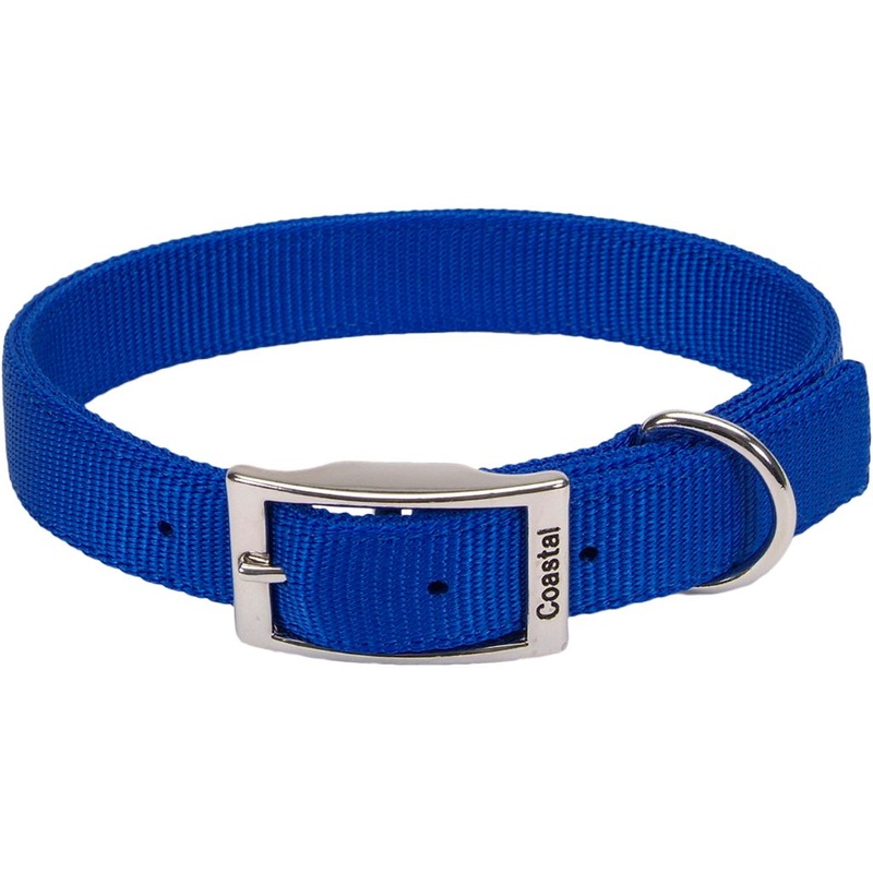 Coastal DoublePly Nylon Collar Blue 20x1"