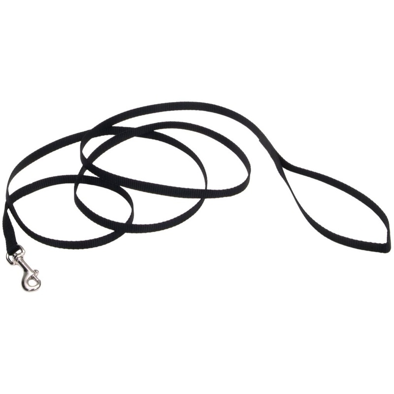 Coastal Nylon Lead Black 6'x3/8"