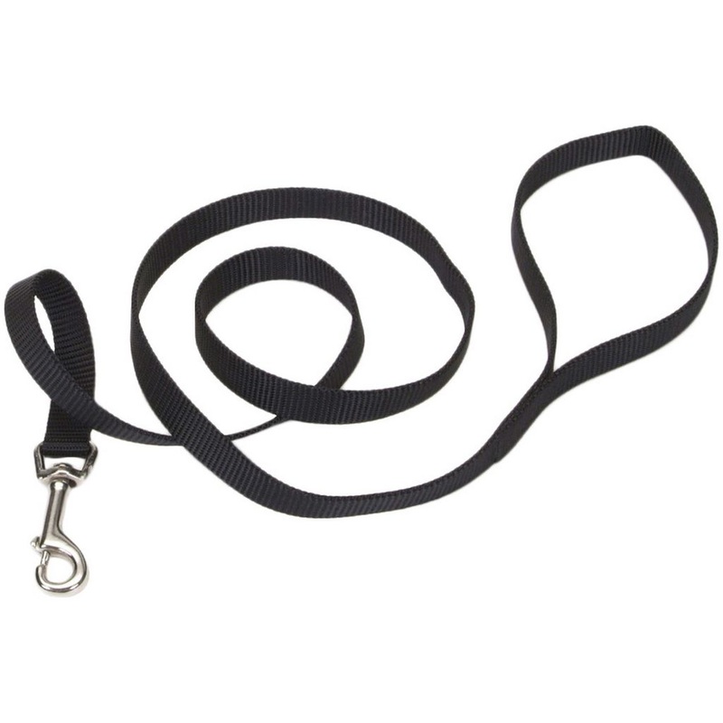 Coastal Nylon Lead Black 6'x5/8"