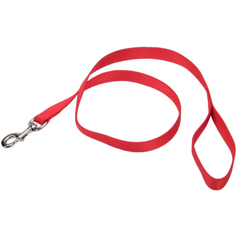 Coastal Nylon Lead Red 6'x1"