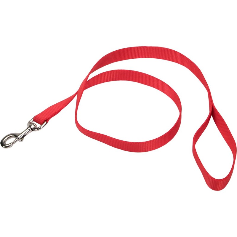 Coastal Nylon Lead Red 6'x3/4"