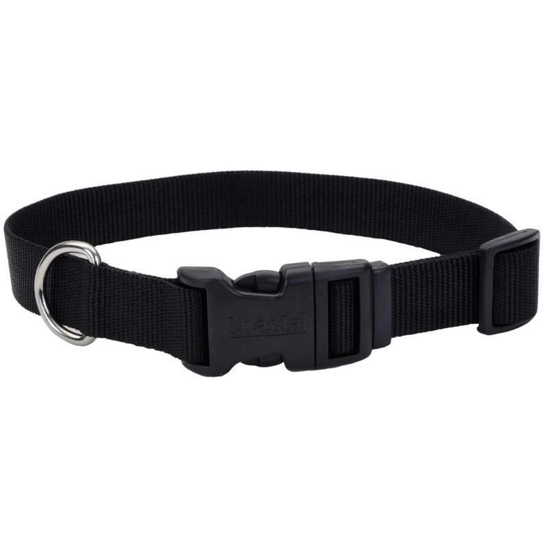 Coastal Tuff Nylon Collar Black 18-26x1"