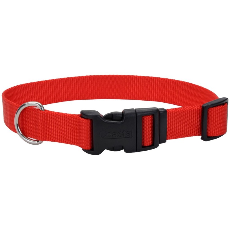 Coastal Tuff Nylon Collar Red Large