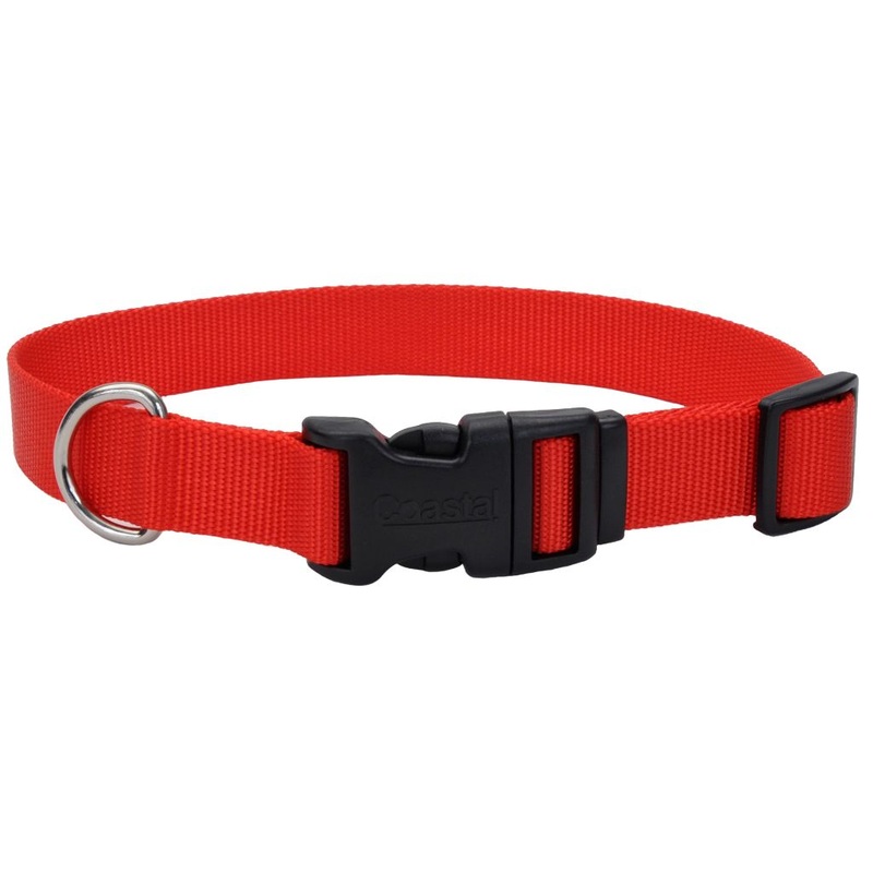 Coastal Tuff Nylon Collar Red Small