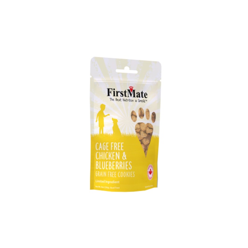 FM Dog Grain Free Chicken & Blueberry Cookies 8oz