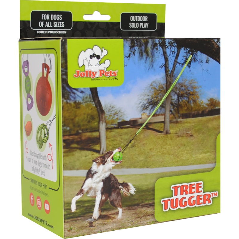 Jolly Pets Tree Tugger Green