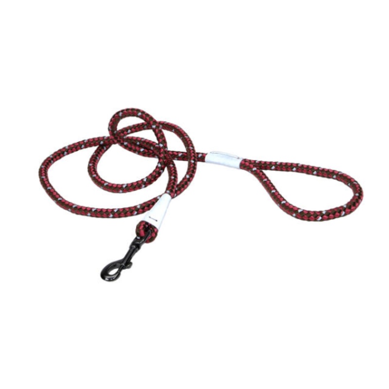K9 Explorer Braided Rope Lead Berry 6'