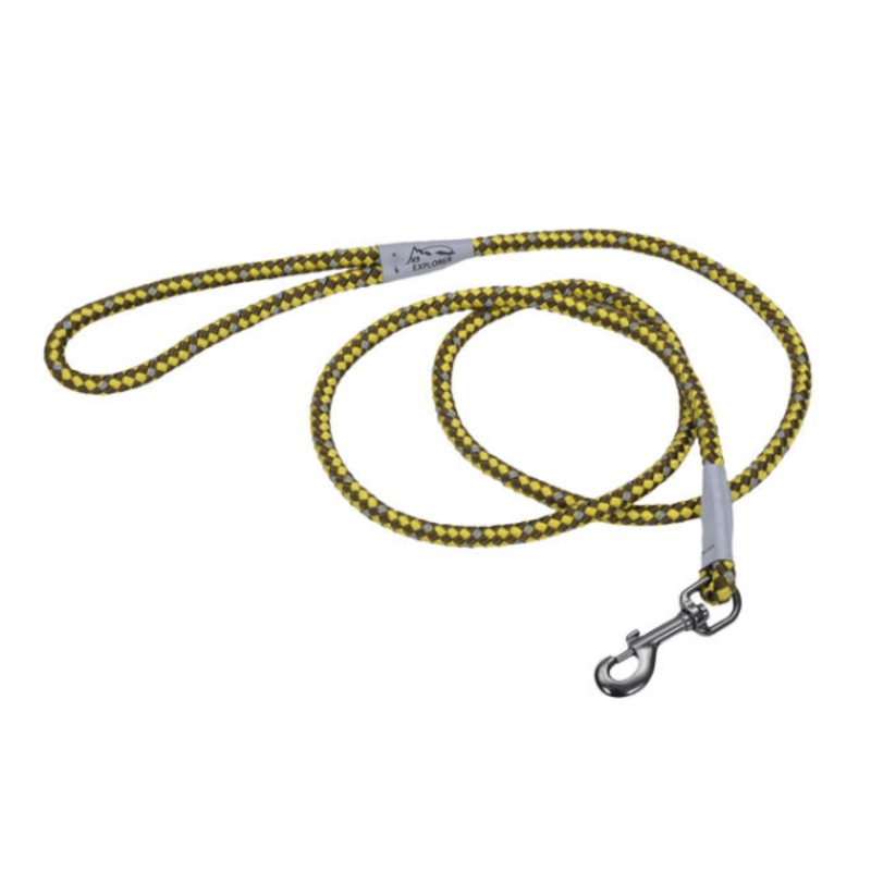 K9 Explorer Braided Rope Lead Gold 6'