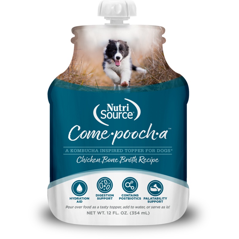NS Come-Pooch-A Chicken Broth 12oz