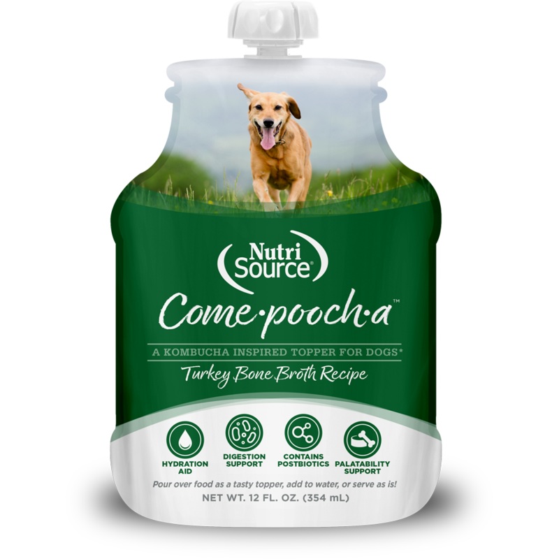 NS Come-Pooch-A Turkey Broth 12oz