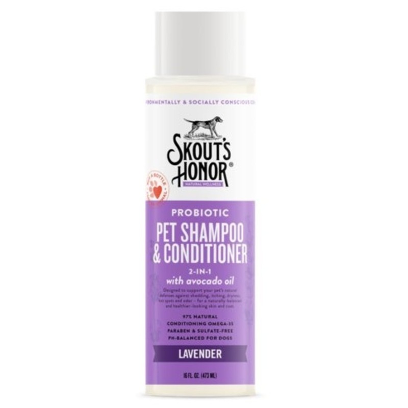 Skouts Probiotic Shampoo & Conditioner Lavender 16oz