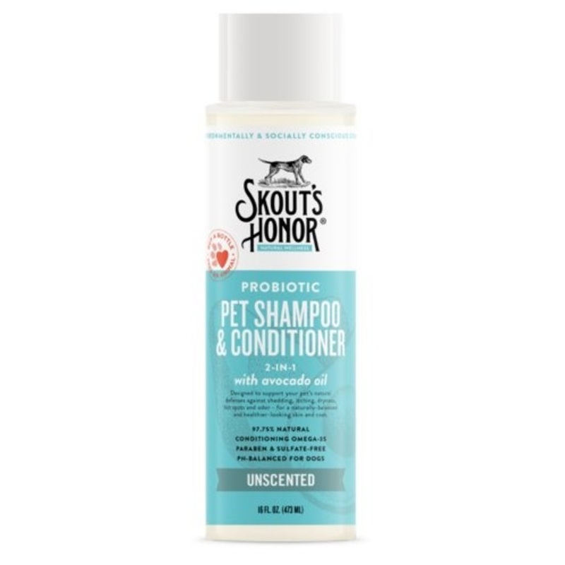 Skouts Probiotic Shampoo & Conditioner UNSCENTED 16oz