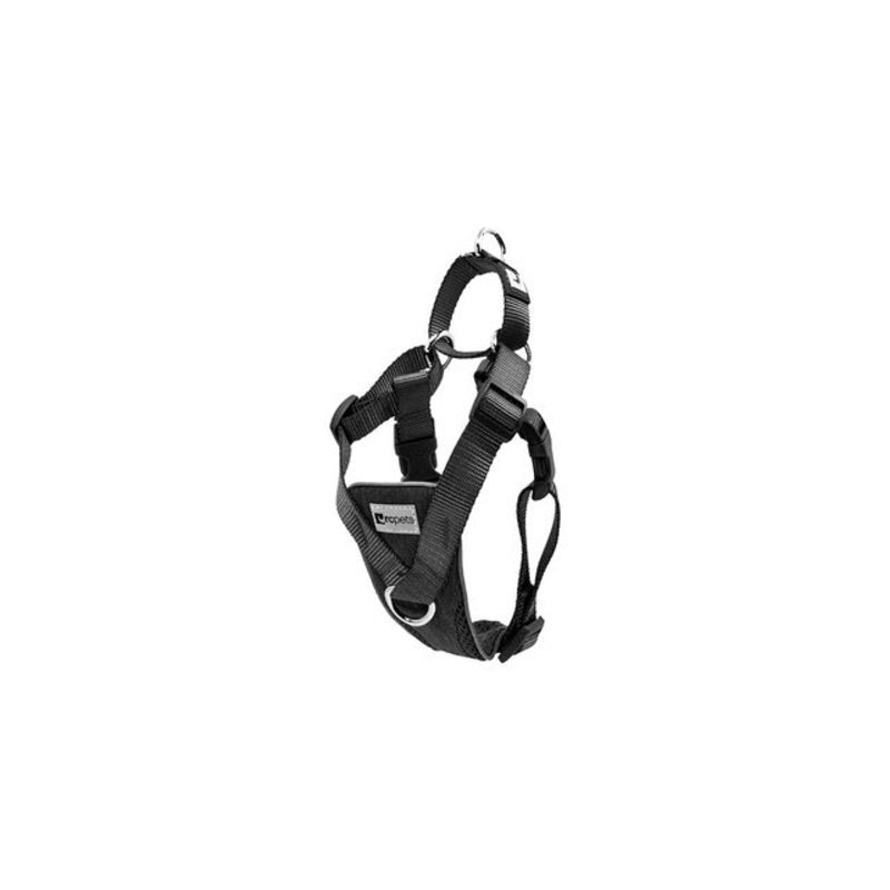 Tempo No Pull Harness Large Heather Black