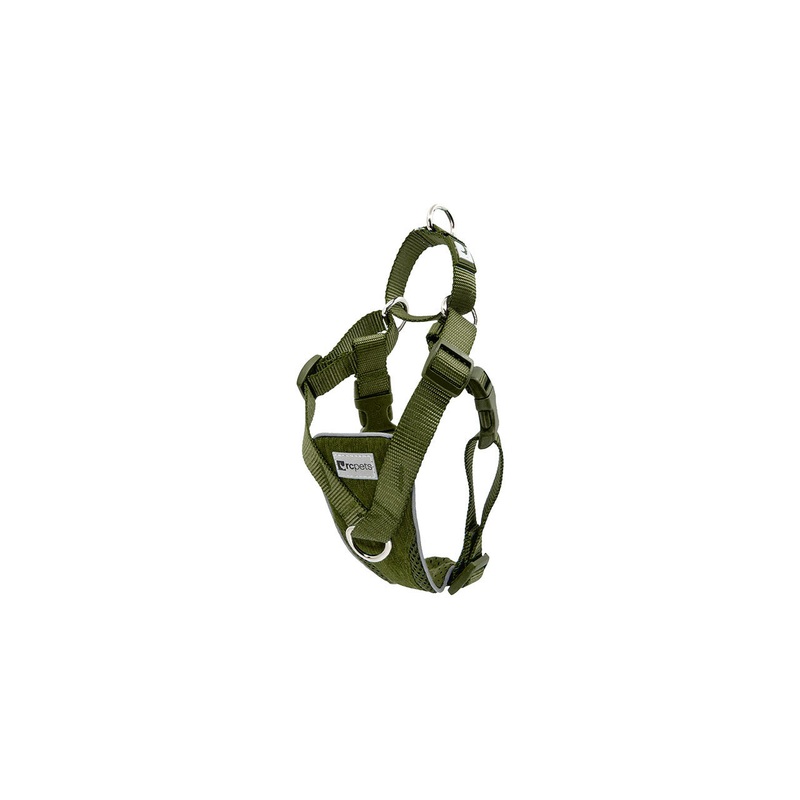 Tempo No Pull Harness Large Heather Olive