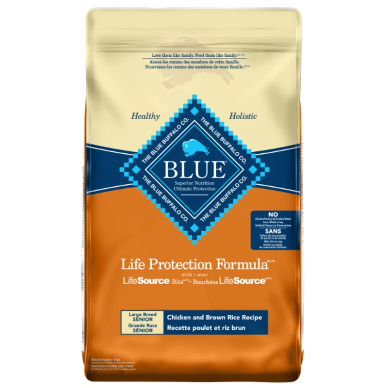 BB LPF Senior Chicken & Brn Rice Lrg Brd 26lbs