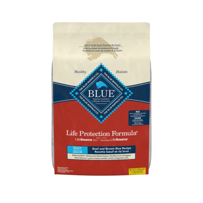 Blue Buffalo LPF Lrg Breed Adult Beef Dog 26lbs