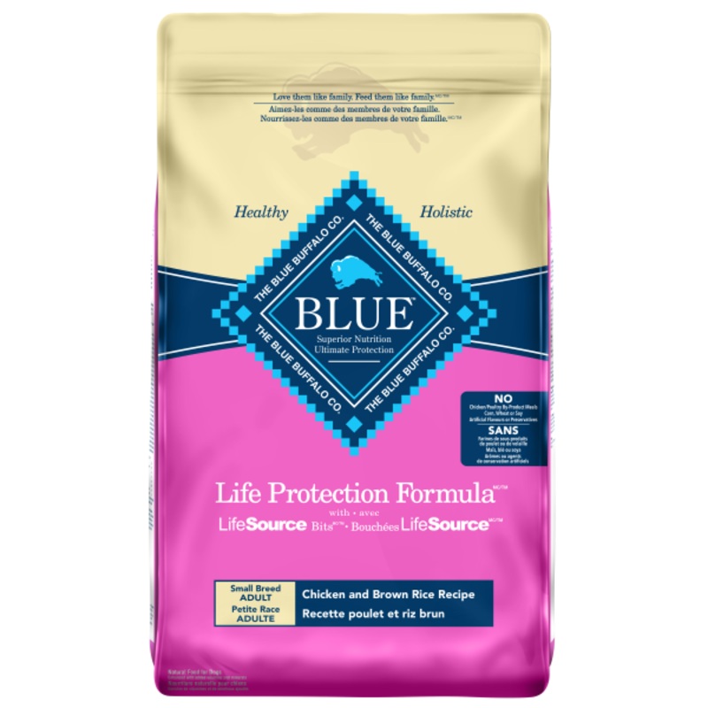 Blue Dog LPF Adult Chicken & Bn Rice Sml Brd 15lbs