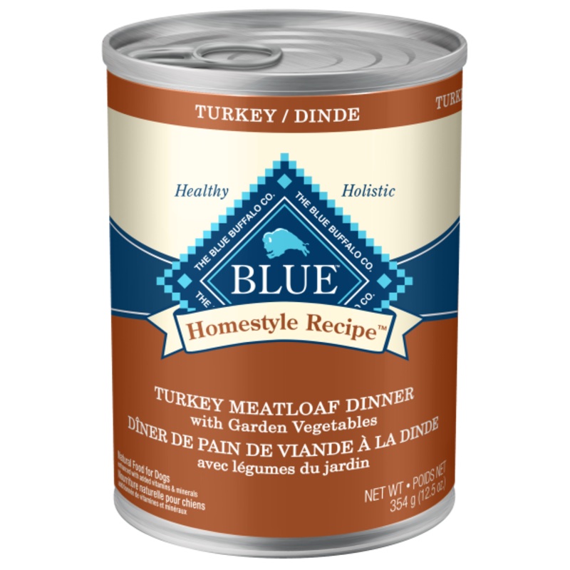 Blue Homestyle Dog Turkey Meatloaf 12.5oz