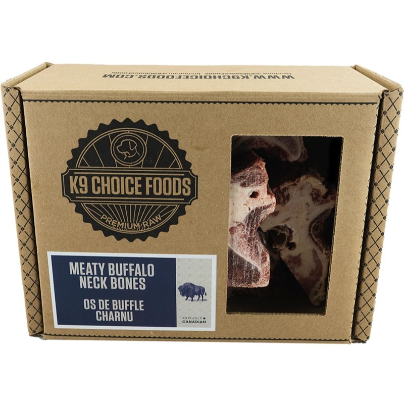 K9 Choice Buffalo Neck Bones 1.36KG