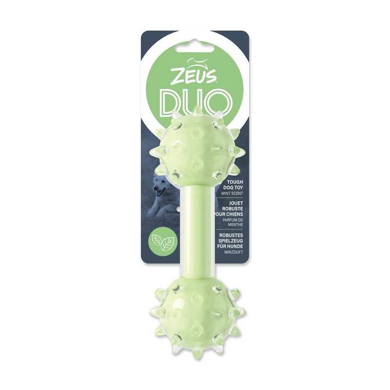 Zeus Duo Spike Dumbbell, Mint Scent