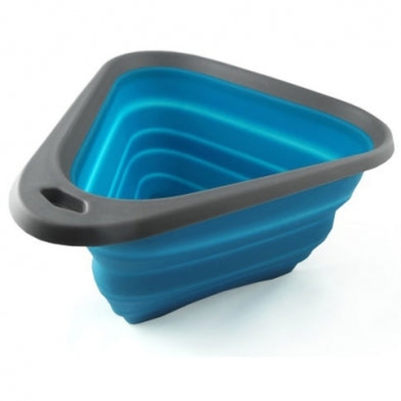 Kurgo Mash/Stash Collapsible Dog Bowl, Blue