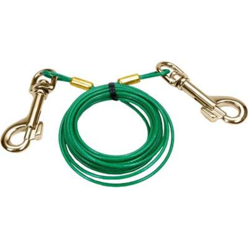 Titan Cable Puppy Tie Out 12"