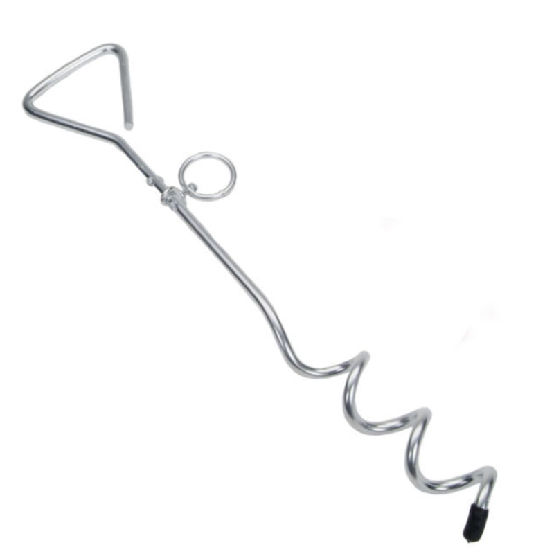 Titan Spiral Tie Out Stake 17"