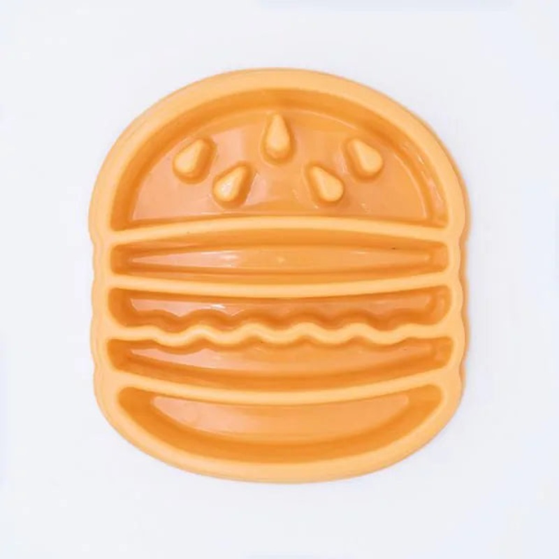 ZippyPaws Happy Bowl Slow Feeder Hamburger