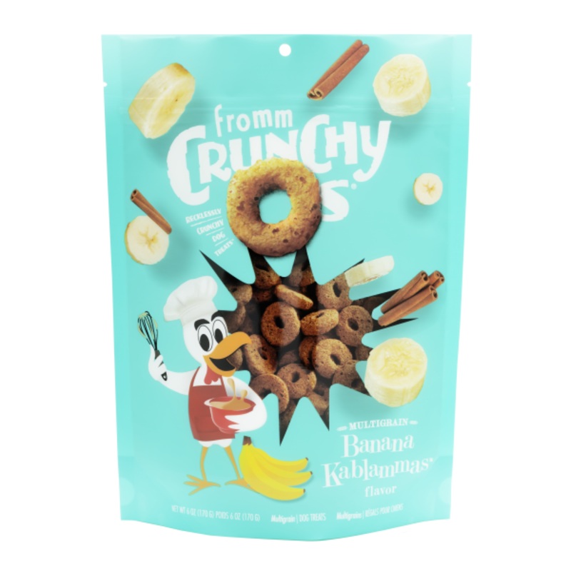 Dog Crunchy Os Banana Kablammas Treats 6oz