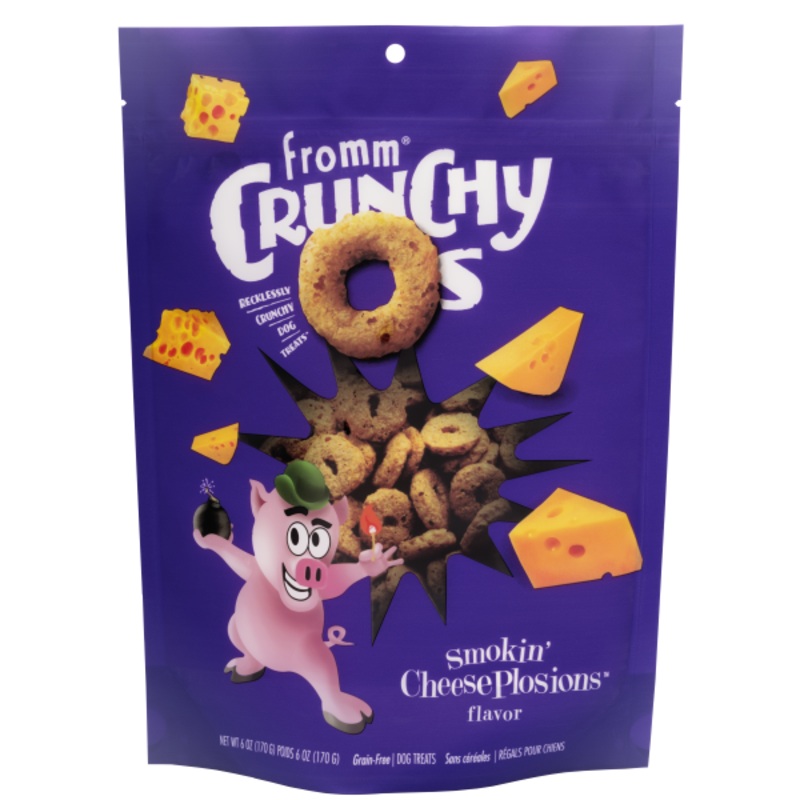 Dog Crunchy Os  CheesePlosions Treats 6oz