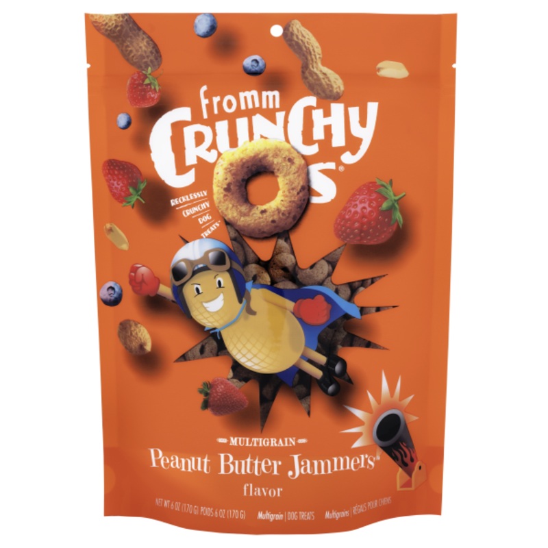 Dog Crunchy Os PB Jammers Treats 6oz
